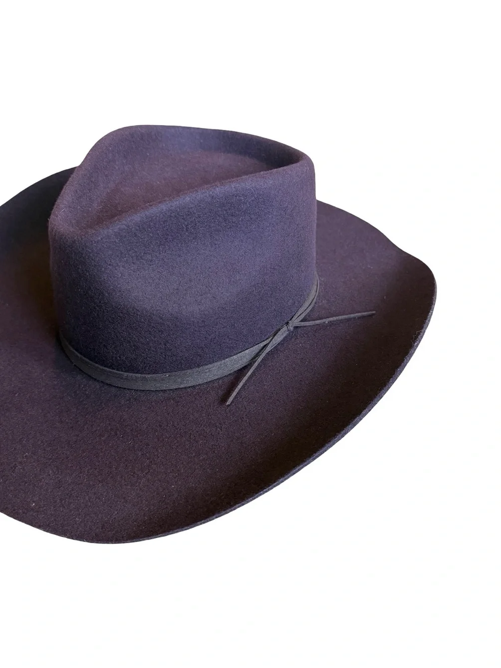 Wyeth Free People Purple Western Hat Cowgirl Bohemian Rustic One Size NWT